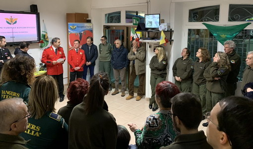 Sanremo: serata di auguri ed il bilancio dell'anno per la sezione locale dei 'Rangers d'Italia' (Foto)