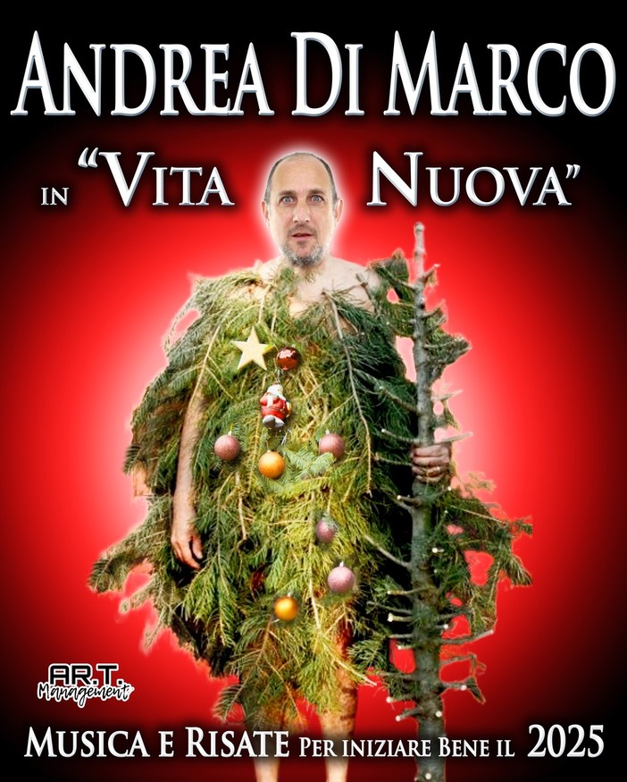 Pieve di Teco, tutto esaurito per Andrea Di Marco al Teatro Salvini