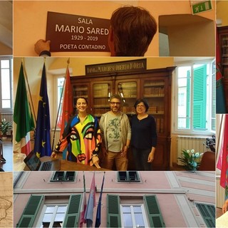 Camporosso presenta la biblioteca storica e intitola una sala comunale al poeta contadino Mario Saredi (Foto e video)