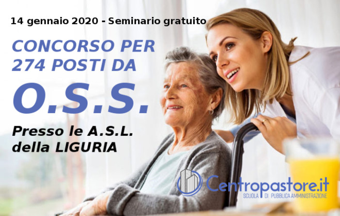 Imperia: il 14 gennaio, seminario gratuito sulla corretta compilazione della domanda per OSS e presentazione del corso di preparazione