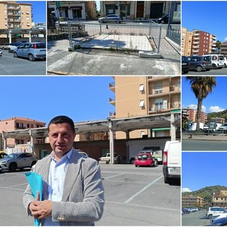 Vallecrosia, Biasi: &quot;Oltre 2 milioni di euro per riqualificare la piazza dell’ex mercato dei fiori&quot; (Foto e video)