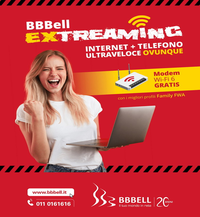 BBBELL: al via la nuova campagna pubblicitaria dedicata ai privati “BBBell Extreaming” con un nuovo soggetto grafico tutto al femminile