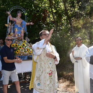 Bajardo: nel Santuario di Berzi il 15 agosto, festeggiata la Solennità dell'Assunta (foto