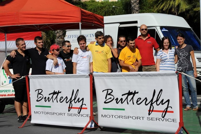 Sanremo: in occasione del Rally, il Butterfly-Motorsport Team incontra i ragazzi della Spes