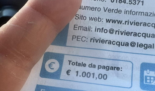 Bordighera: utenti di Rivieracqua sul piede di guerra per le bollette 'pazze' ricevute, la protesta corre sui social