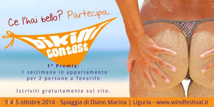 Windfestival 2014: a Diano Marina cresce l'attesa per il ritorno del 'Bikini Contest'