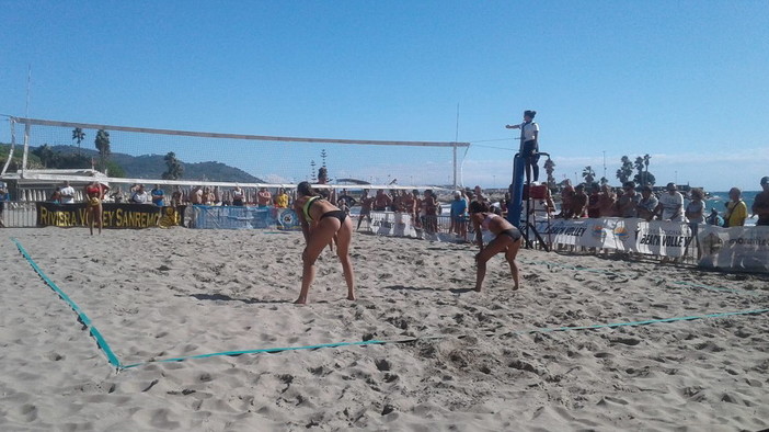 Tutto pronto per la 1a tappa del 21° festival nazionale beach volley città di Sanremo trofeo Gianni Crespi