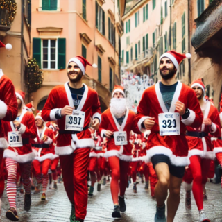 L'evento natalizio a Sanremo: tutto pronto per la &quot;Babbo Natale Run&quot; e la &quot;Family Run&quot; a Poggio