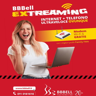 BBBELL: al via la nuova campagna pubblicitaria dedicata ai privati “BBBell Extreaming” con un nuovo soggetto grafico tutto al femminile