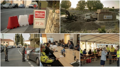 Bomba Day a Taggia: il punto dal centro operativo di controllo, via all'evacuazione con qualche rallentamento (Foto e video)