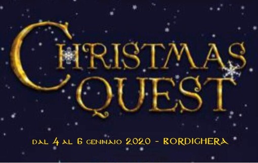 Domenica 5 gennaio, appuntamento con il primo evento commerciale 2020 il 'Bordighera Christmas Quest'