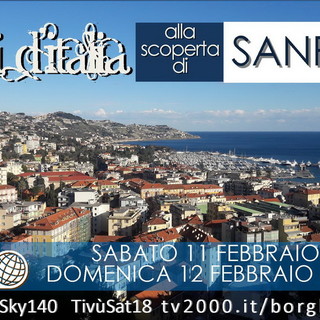 Sabato prossimo  alle 12.45 e domenica alle 6.20 e 14.20 su Tv2000 sarà protagonista Sanremo su  ‘Borghi d’Italia’