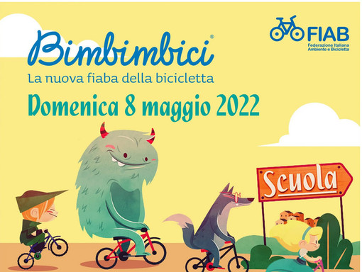 Domenica prossima con il Fiab Riviera dei fiori tra Ventimiglia e Bordighera c'è 'Bimbimbici'