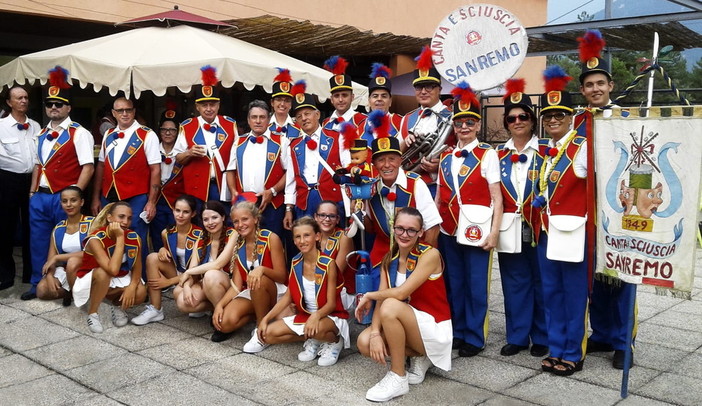 Sanremo: la banda 'Canta e Sciuscia' ha nuovamente varcato i confini, nel weekend è stata a Digne