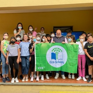 Riva Ligure: per il secondo anno la Scuola Secondaria di Primo Grado “G. Marconi” di Riva Ligure ottiene la Bandiera Verde