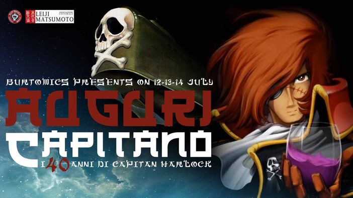 Il Burtomics di Finalborgo celebra i 40 anni di Capitan Harlock