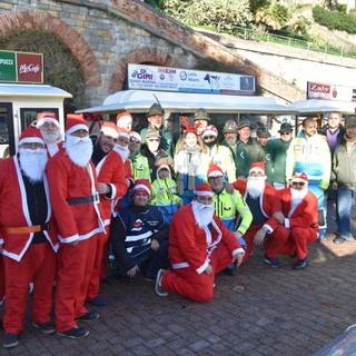 Ottimo successo per la prima edizione del 'Babbo Natale Express' ieri nell'estremo ponente (Foto)