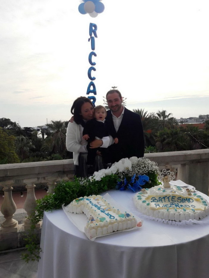 Sanremo: la Villa Ormond ospita il ricevimento per il battesimo del piccolo Riccardo