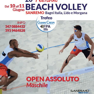 Beach volley: nel prossimo fine settimana torna il 'Festival nazionale' al Lido-Italia-Morgana