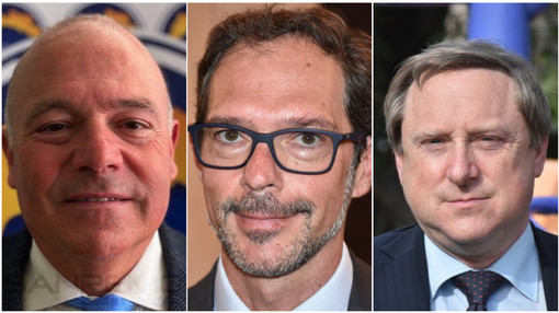 Da sinistra: Antonio Bissolotti, Vittorio Ingenito e Andrea Artioli