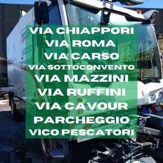 Ventimiglia: ecco i divieti di sosta per il lavaggio strade previsto ogni quarto mercoledì del mese