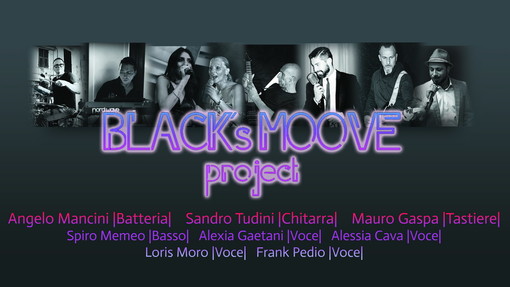 Sanremo: la musica della band Black’s Moove Project venerdì prossimo a La Vesca