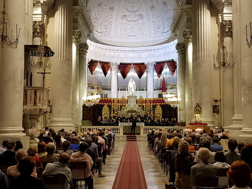 Imperia: notevole successo ieri sera per il Concerto del Bach Chor di Saarbrucken