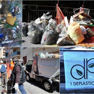 Le immagini della discarica a cielo aperto in strada Valle