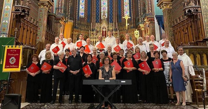 Bordighera, a Terrasanta concerto del Coro Polifonico Città di Ventimiglia (Foto)