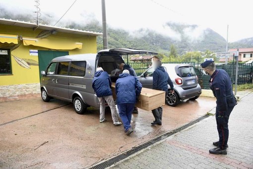 Le immagini dal luogo del ritrovamento (Foto Tonino Bonomo)