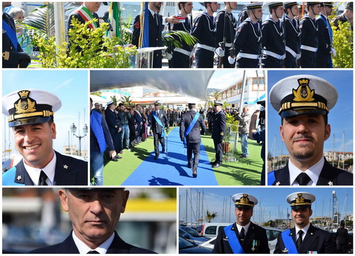 Sanremo: cambio della Guardia alla Capitaneria di Porto, le più belle foto ed il video della cerimonia