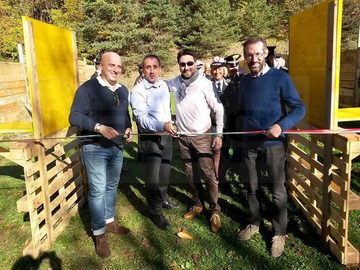 Cosio D'Arroscia: inaugurato ieri mattina il nuovo campo di tiro 'Arroscia Shooting Camp', le foto dell'evento