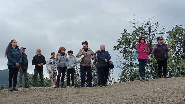 Bajardo: grande successo per la 'Camminata tra gli Olivi' tra le coltivazioni della 'Taggiasca'