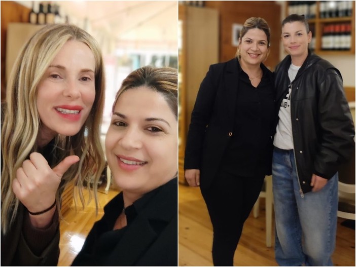 74° Festival di Sanremo: pranzo al Buena Vista per Emma e Alessia Marcuzzi (foto)