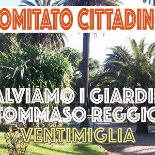 Ventimiglia: il comitato 'Salviamo i giardini Tommaso Reggio' organizza una class action pubblica