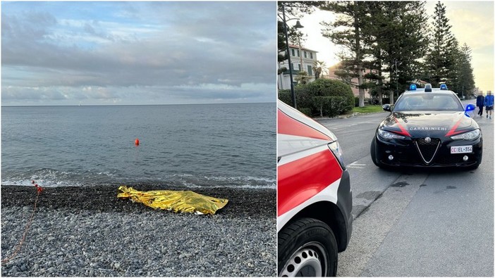 Bordighera, tragedia sul Lungomare Argentina: muore annegato (Foto)