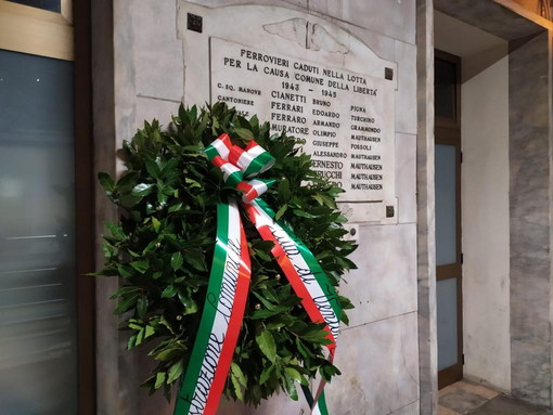 Ventimiglia celebra il 25 aprile, il 79esimo anniversario della Liberazione d'Italia