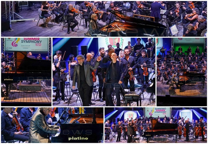 'Sanremo Summer Symphony': la musica di Gershwin ieri sera all'auditorium 'Franco Alfano' (Foto)