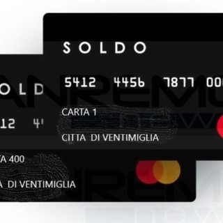 A Ventimiglia arrivano le carte di credito 'Soldo' con 300 euro. Ad Ospedaletti la distribuzione dei buoni spesa