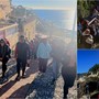 Ventimiglia, passeggiata alla scoperta della via Iulia Augusta: in tanti a &quot;Camminando tra terra e mare&quot; (Foto)