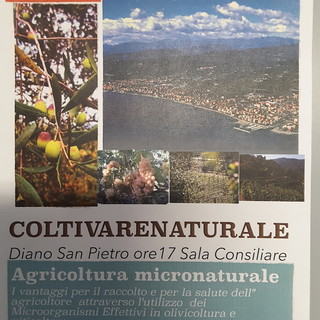 Diano San Pietro: domani pomeriggio l’incontro “Coltivarenaturale&quot;, i vantaggi dell'agricoltura micronaturale