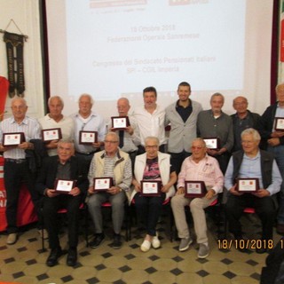 Sanremo: ieri il congresso quadriennale dello Spi-Cgil sul tema ‘Quì si fa il futuro’ (Foto)