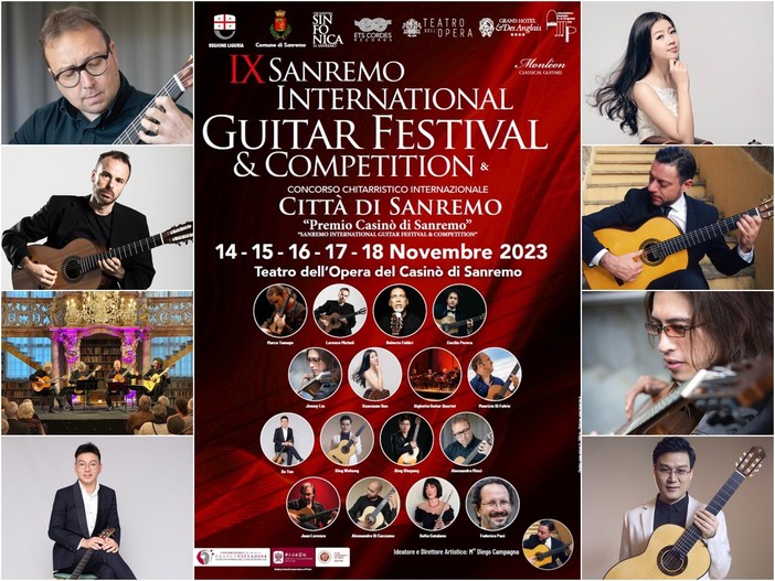 A Sanremo ritorna il Festival Chitarristico Internazionale: tutto pronto per la 9ª edizione