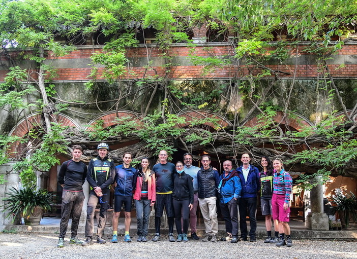 Bordighera: terminato domenica scorsa il primo educational dedicato alla 'Ciclovia Bicknell' (Foto)