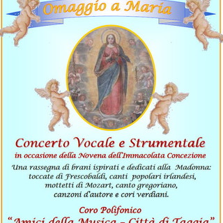 Sanremo: domenica all'Immacolata Concenzione concerto vocal-strumentale