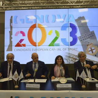 Genova si candida come Capitale Europea dello Sport 2023: Viale &quot;Un'opportunità per tutta la Liguria&quot; (Foto e Video)