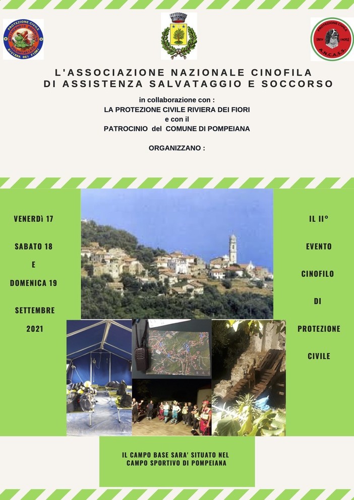 La locandina dell'evento