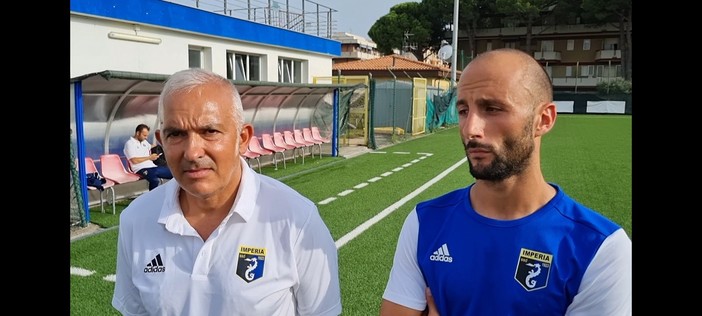 Calcio. Eccellenza, mister Buttu e capitan Giglio dopo la vittoria dell'Imperia sul Busalla (Video)