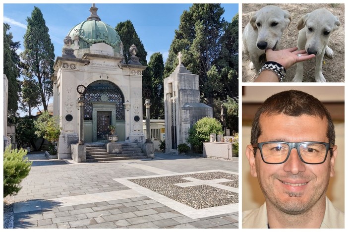 Sanremo: cani non ammessi al cimitero, Fellegara &quot;Nel prossimo regolamento, entreranno al guinzaglio e si potranno seppellire gli animali&quot;