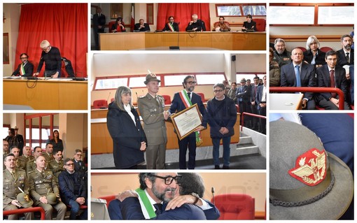 Taggia: da oggi la Brigata Taurinense è cittadina onoraria, la cerimonia in Consiglio comunale (Foto e Video)